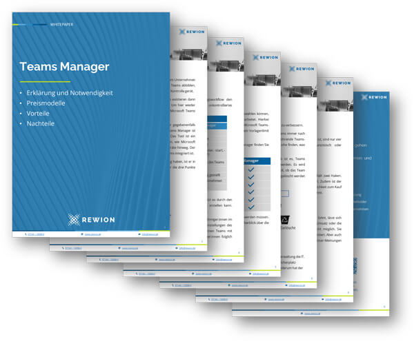 Teams Manager Whitepaper Rewion