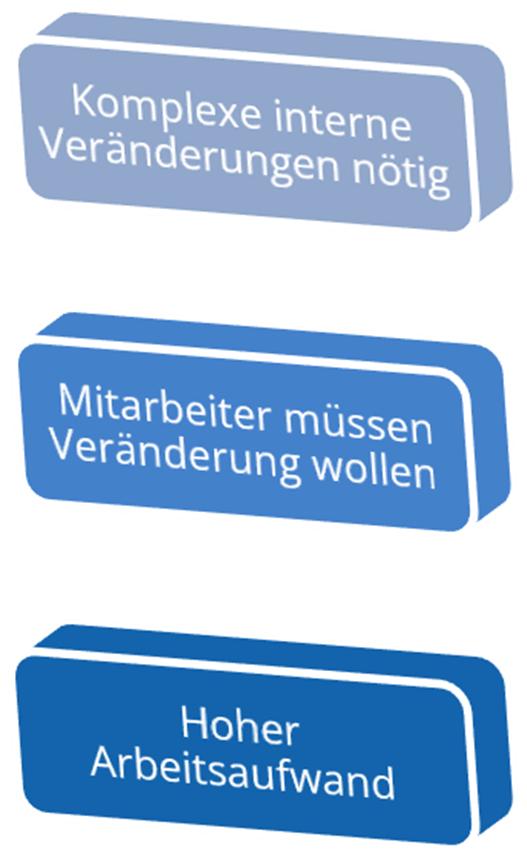 Herausforderungen bei der Einführung von ITIL