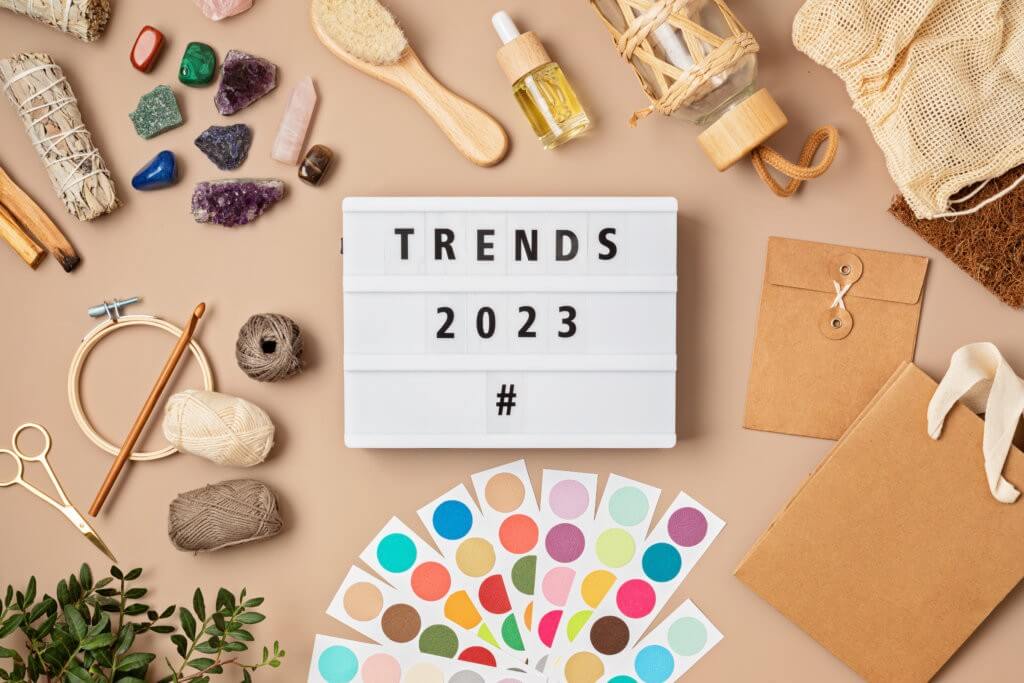Bild auf welches Trends 2023 steht