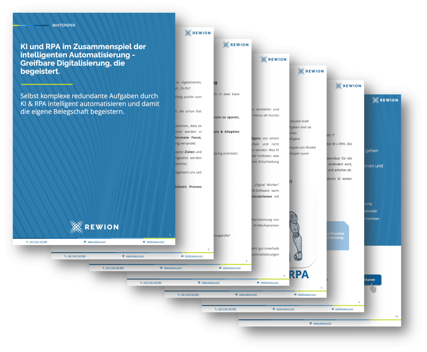 Vorschau Whitepaper KI und RPA im Zusammenspiel