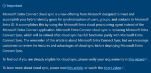 Entra Connect und Cloud Sync